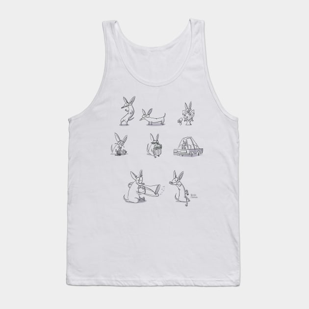 Chico the Chiweenie Tank Top by keithtoonz